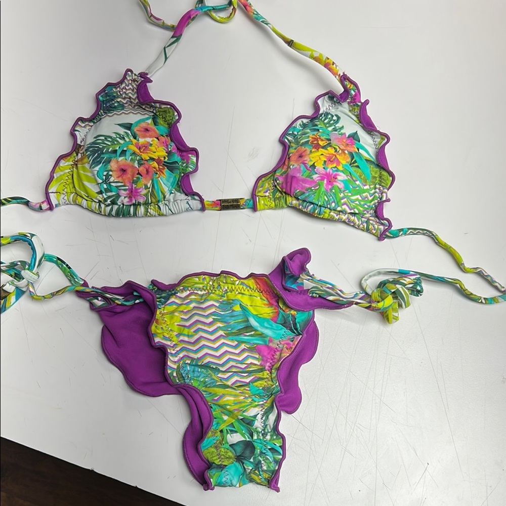 Tropical Floral Bikini Set